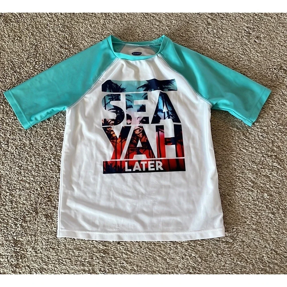 Rashguard boys swim